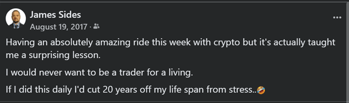 2017 Trading Stress Reflection